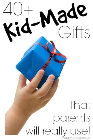 Instead of rushing to the store, go the thoughtful and creative route give kids a range of fabric markers and paints to choose from, and then watch as they turn a plain white apron into something special for your family's. 40+ Gifts Kids Can Make that Grown-Ups will Really Use ...