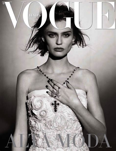 Bianca Balti By Peter Lindbergh For Vogue Italia Vogue Covers Vogue