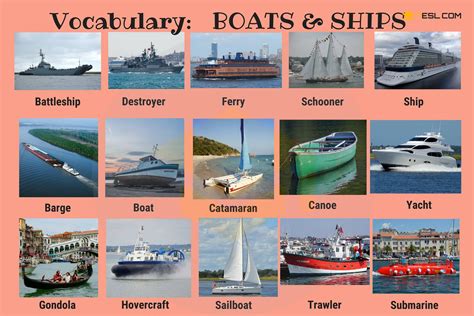 Ship Names And Boat Names Types Of Ships And Boats 7esl