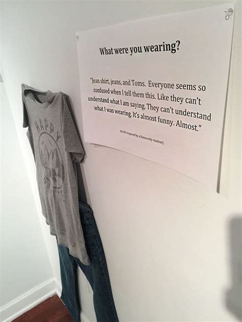 To Fight Victim Blaming People Revealed What Clothes They Were Wearing When They Were Sexually