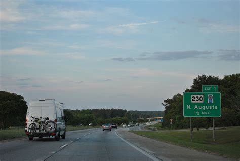 Interstate 20 East North Augusta To Lexington Aaroads South Carolina