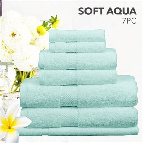 7pc 100 Egyptian Cotton Towel Sets By Ramesses