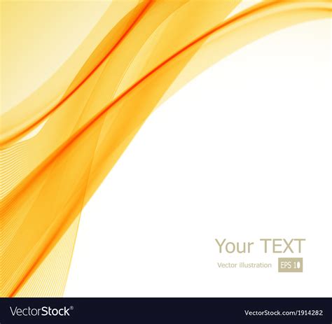 Abstract Orange Yellow And White Background Vector Image