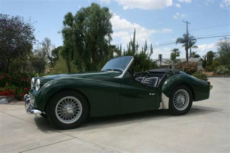 1960 Triumph Tr3 New Paintwire Wheels Overdrive Brg Classic 1960