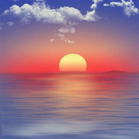 Best Big Sunset Over Sea Stock Photos Pictures And Royalty Free Images