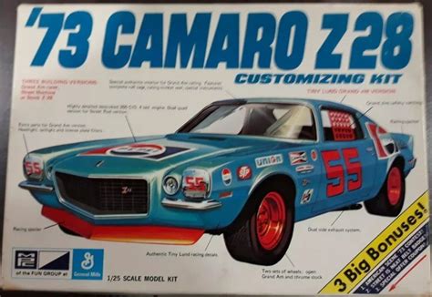 Pin By Tim On Model Kit Boxes Mpc Model Cars Kits Chevy Camaro Z28