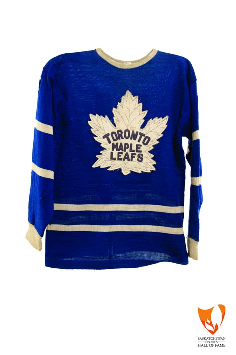 Toronto Maple Leafs Sweater Saskatchewan Sports Hall Of Fame