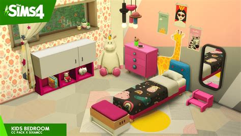 Sims 4 Kids Room Stuff Base Game Compadible Corelockq