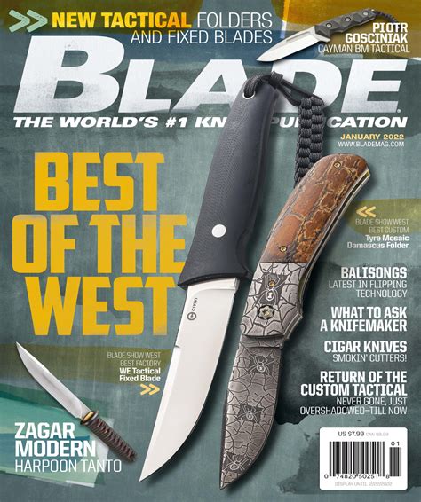 Blade Magazine January 2022 Digital Pdf Download Gundigest Store