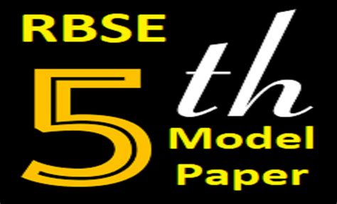 Raj 5th Model Paper 2024 Bser 5th Blueprint 2024 Ajmer Board 5th