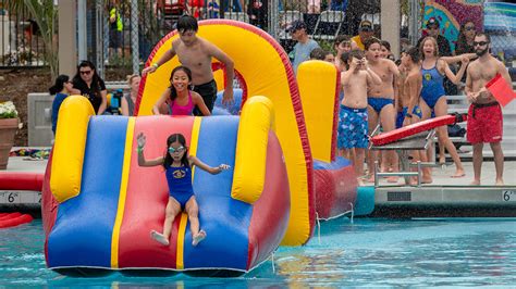 Make A Splash With Our Water Slide And Inflatable Obstacle Course City