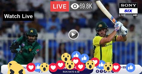 Live Pakistan Vs Australia Live Cricket Pak Vs Aus Streaming 2019