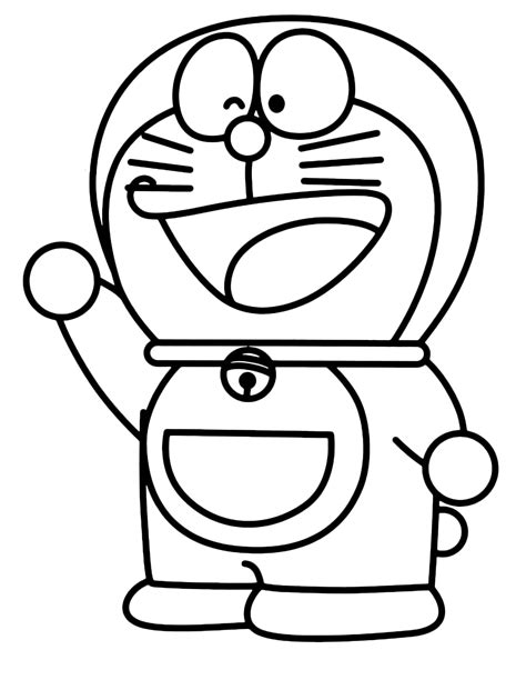 Doraemon Images For Coloring Pages
