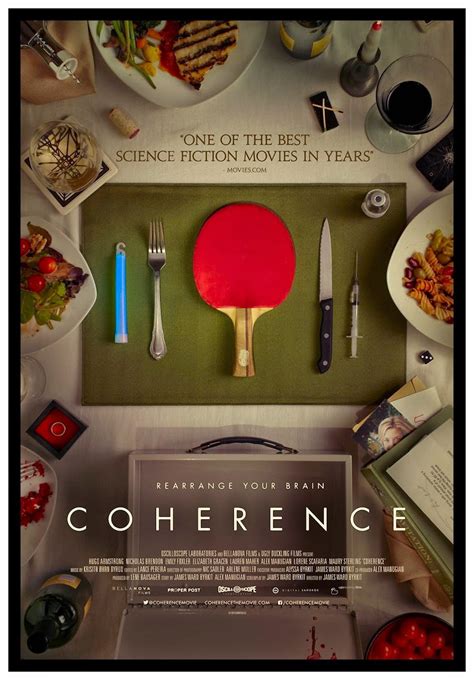 Four couples gather for dinner the night a mysterious and powerful comet passes overhead. Doux Reviews: Movie Review: Coherence