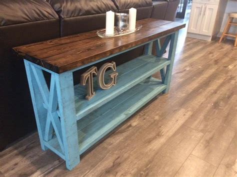 Ana White Rustic X Sofa Table Diy Projects