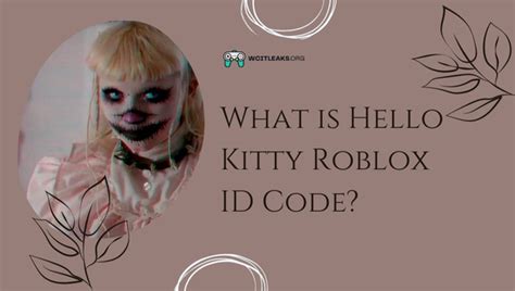 Hello Kitty Roblox Id Codes 2023 Jazmin Bean Song Ids