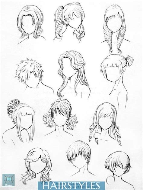 How To Draw Anime Hair Male Messy Instaimage