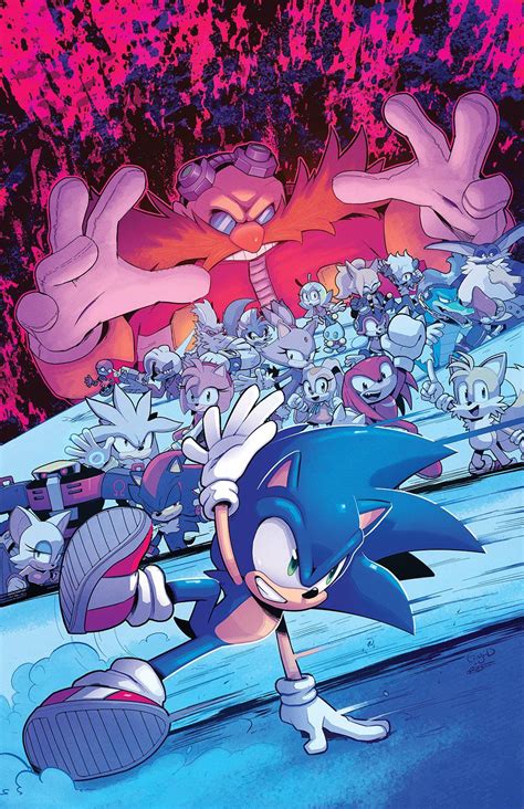 Textless Idw Sonic 33 Cover Rsonicthehedgehog