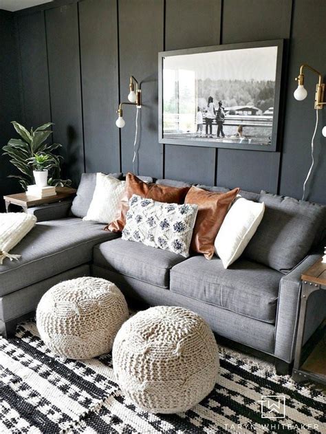 Looking For A Bold Look Check Out This Dark Moody Room Makeover With