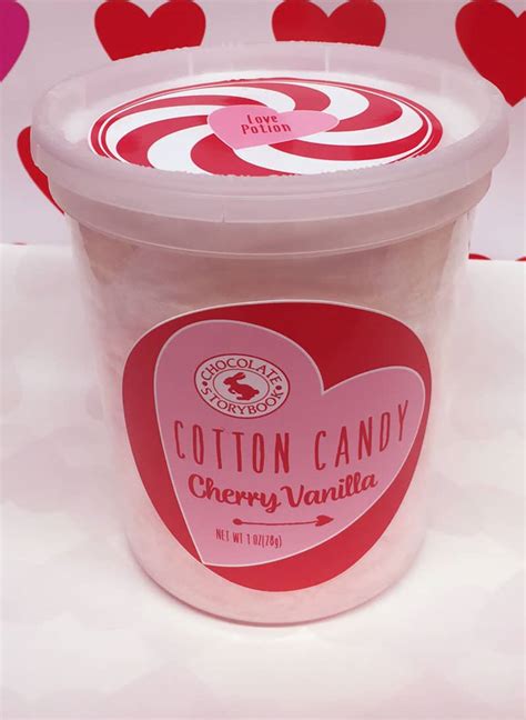 Cherry Vanilla Cotton Candy Use Custom Handmade Chocolates And Ts