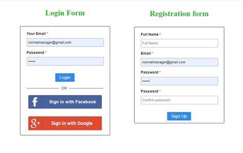 Social Media Login Registration System In Php By Codefixup Codester