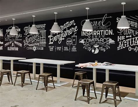 Pin By 去他妈的 On Art Office Cafe Decor Cafe Wall Cafe Wall Art