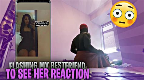 Flashing My Bestfriend To See Her Reaction 😳 Vlogtober Day 9 Youtube