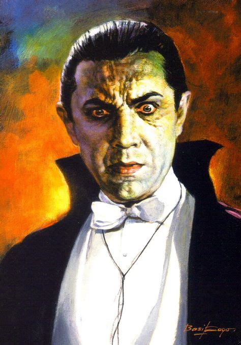 Bela Lugosi As Dracula Painted By Basil Gogos Movie Monsters
