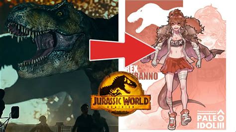Jurassic World Dinosaurs As Anime Human Youtube