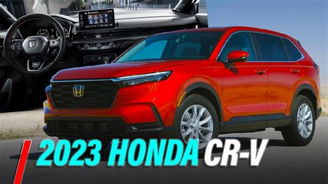 First Look 2023 Honda Cr V Is All Grown Up Youtube
