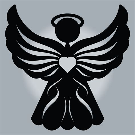 32 Angel Silhouette Png In Transparent Clipart 800kb Top Png Galleries
