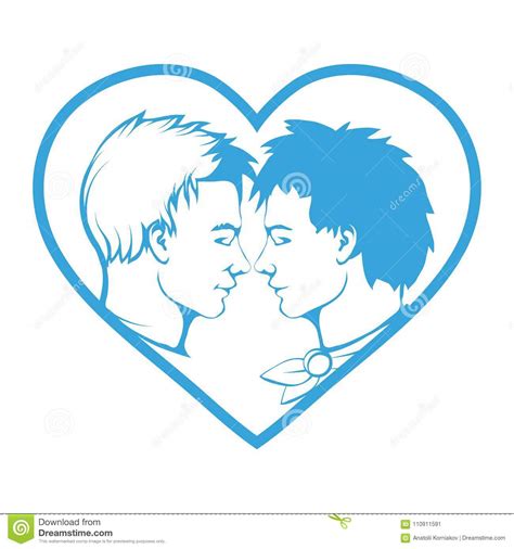 gay couple lgbt pride stock vector illustration of person 110911591