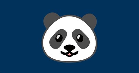 Panda Emoji Emoji Con La Parola Chiavetag Panda