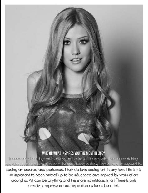 Katherine Mcnamara Afterglow Magazine October 2014 Issue • Celebmafia