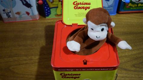 curious george jack in the box toy youtube