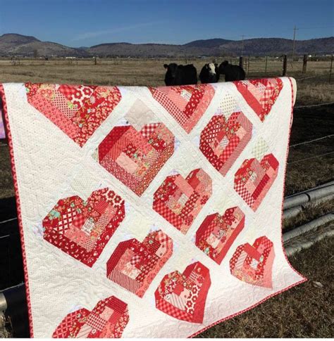 The primary variables that will determine the cost of a small log cabin are whether you have access to trees for logs on your own land, and whether you will hire people to do some or all of the work. Free Valentine Quilt Patterns - U Create | Heart quilt ...
