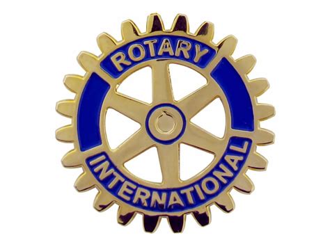 Custom Soft Enamel Rotary Club Badge Pin Buy Rotary Club Badge Pin