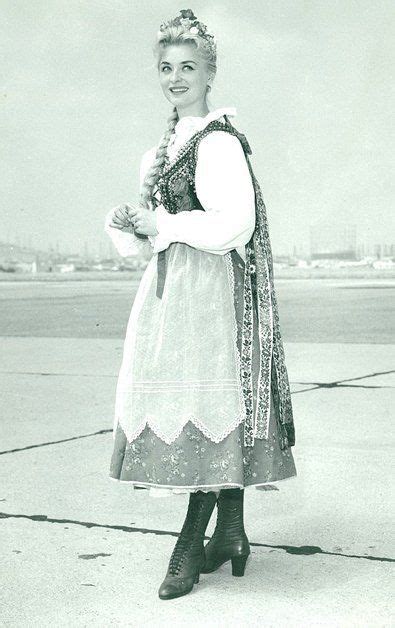 ginara “ alicja bobrowska miss polonia 1957 in national costume ” poland costume folk costume