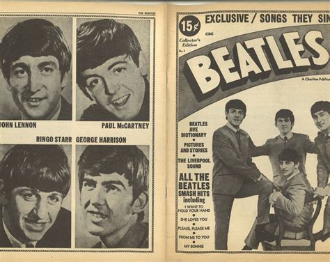 The Beatles Original Vintage Magazine Collectors Edition No 1 1964
