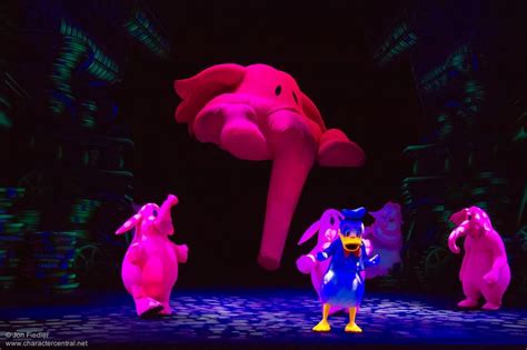 Pink Elephant At Disney Character Central Walt Disney Studios Walt