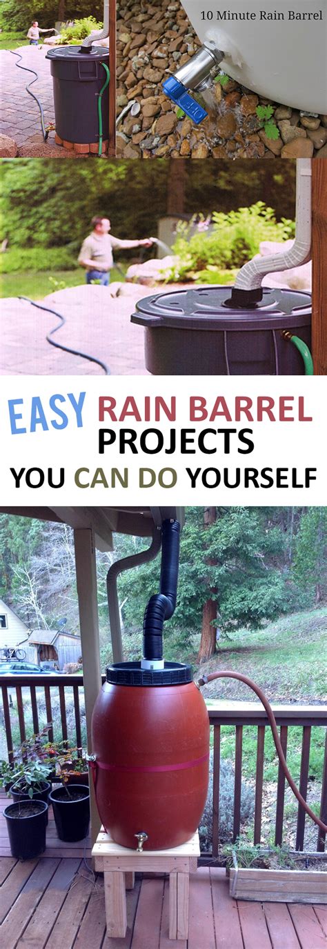 From simple strips, to also hearts, stars, flowers. Easy Rain Barrel Projects You Can Do Yourself