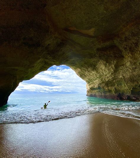 Sea Kayaking To The Benagil Cave In The Algarve