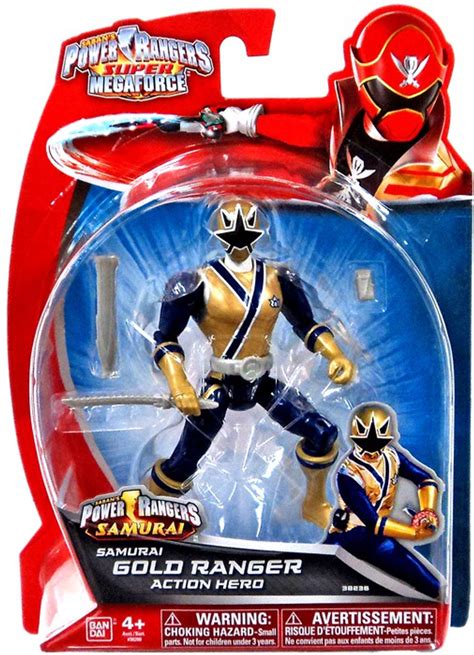 Power Rangers Super Megaforce Samurai Gold Ranger Action Hero Action