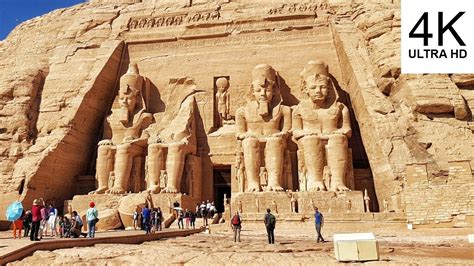 4k Abu Simbel Temples Egypt Youtube