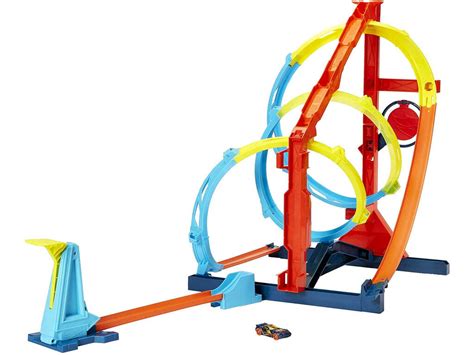 Acheter Hot Wheels Track Builder Spiral Track Kit Mattel Hdx
