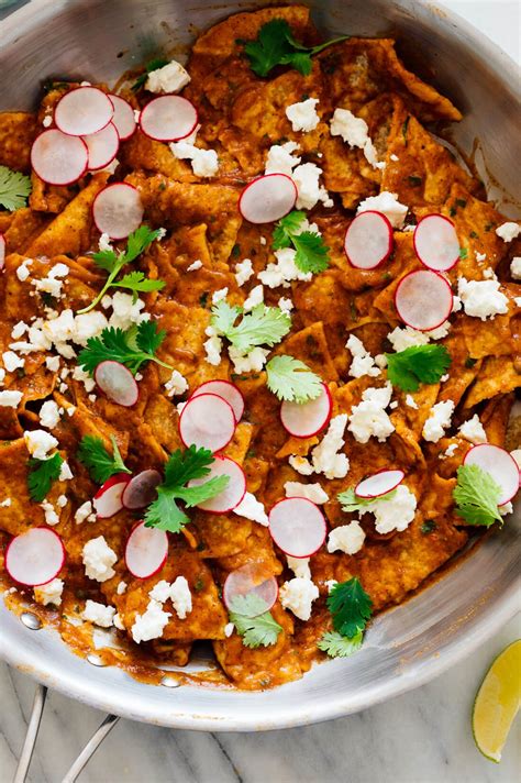 Red Chilaquiles Recipe Cookie And Kate