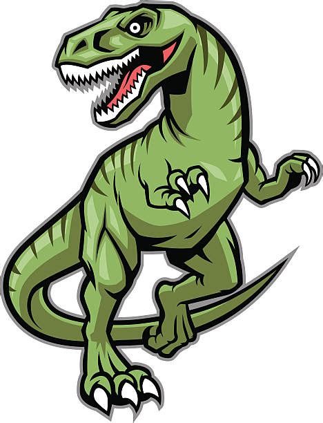 Tyrannosaurus rex was a large carnivore; Tyrannosaurus Rex Clip Art, Vector Images & Illustrations ...