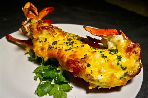 Cheese Baked Lobster Lobster Recipe Lobs Flickr