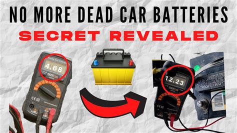 Anyway, before i even tried to start the. Revive Your DEAD Car Battery Yourself--Learn the SECRET ...