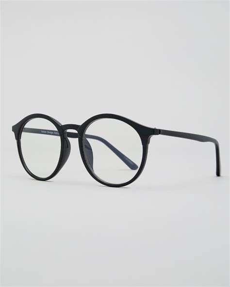 shop indie eyewear lena blue light glasses in s black clear fast shipping and easy returns